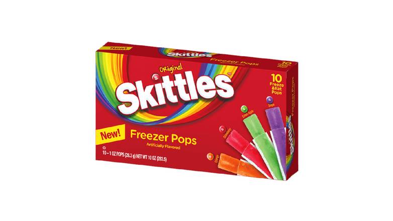 Order Skittles Freezer Pops- 10 Ct food online from Red Roof Market store, Lafollette on bringmethat.com