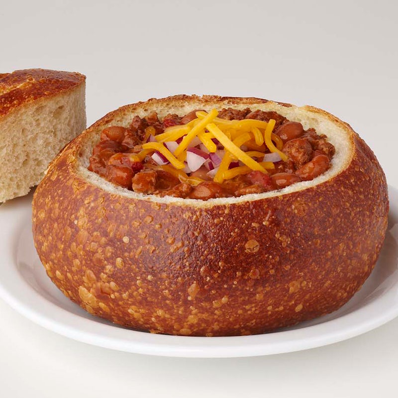 Order Beef Chili in a Sourdough Bread Bowl food online from Papa Steve's Sourdough Pizza store, San Francisco on bringmethat.com
