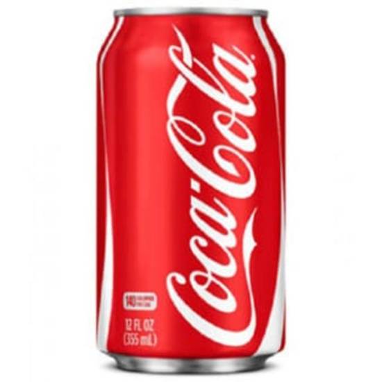 Order Coke 12oz Can food online from Gaspare's Pizza House & Italian Restaurant store, San Francisco on bringmethat.com