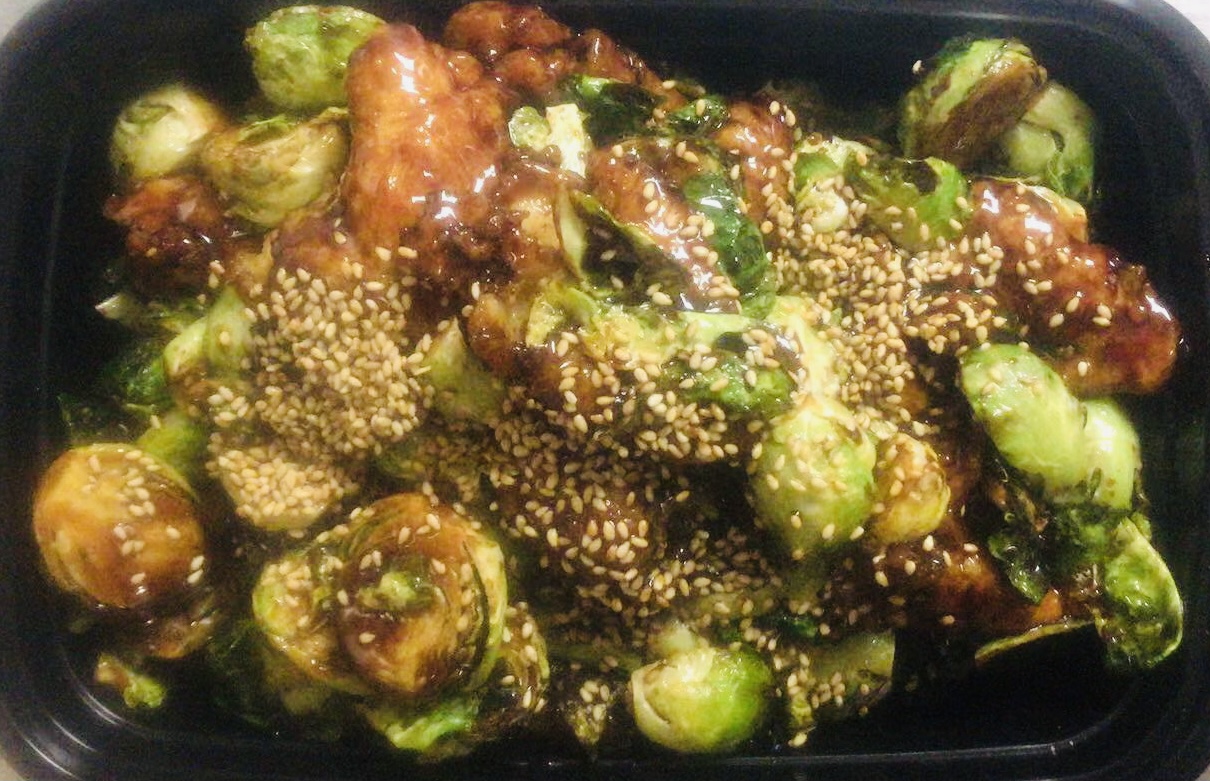 Order Sauteed Brussels Sprouts with Chicken 小洋白菜鸡 K food online from Jin Fine Asian Cuisine store, Brookline on bringmethat.com