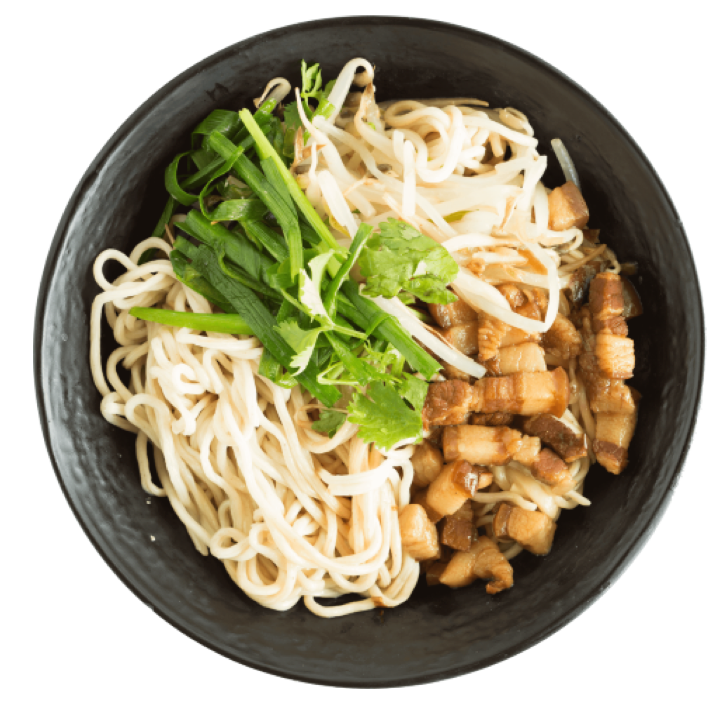 Order 30. Braised Pork Dry Noodles food online from Ten Ren Tea Time store, Riverside on bringmethat.com