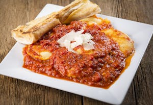 Order Four Cheese Ravioli food online from Rosati's Pizza store, Chicago on bringmethat.com