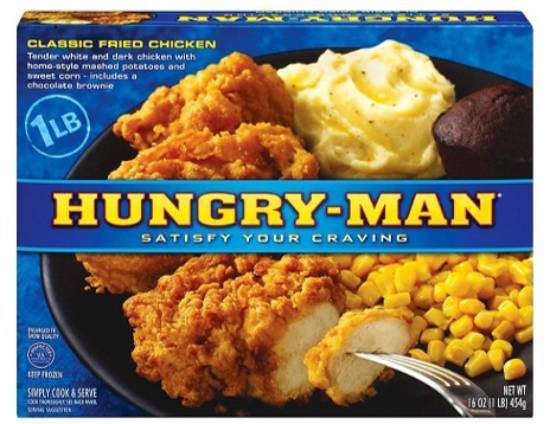 Order Hungry Man Classic Fried Chicken food online from Huck Market store, Mt Zion on bringmethat.com