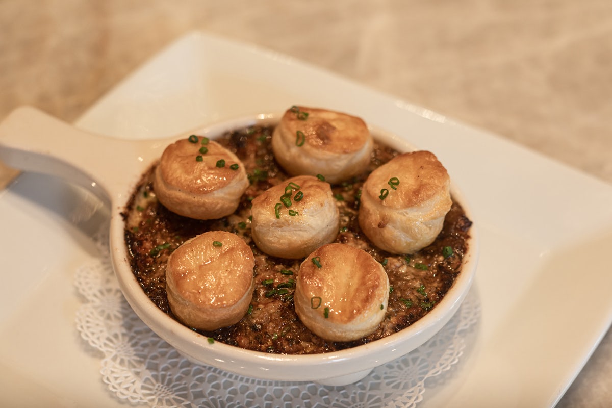 Order Escargot | GFM food online from Perry Steakhouse & Grille store, Friendswood on bringmethat.com