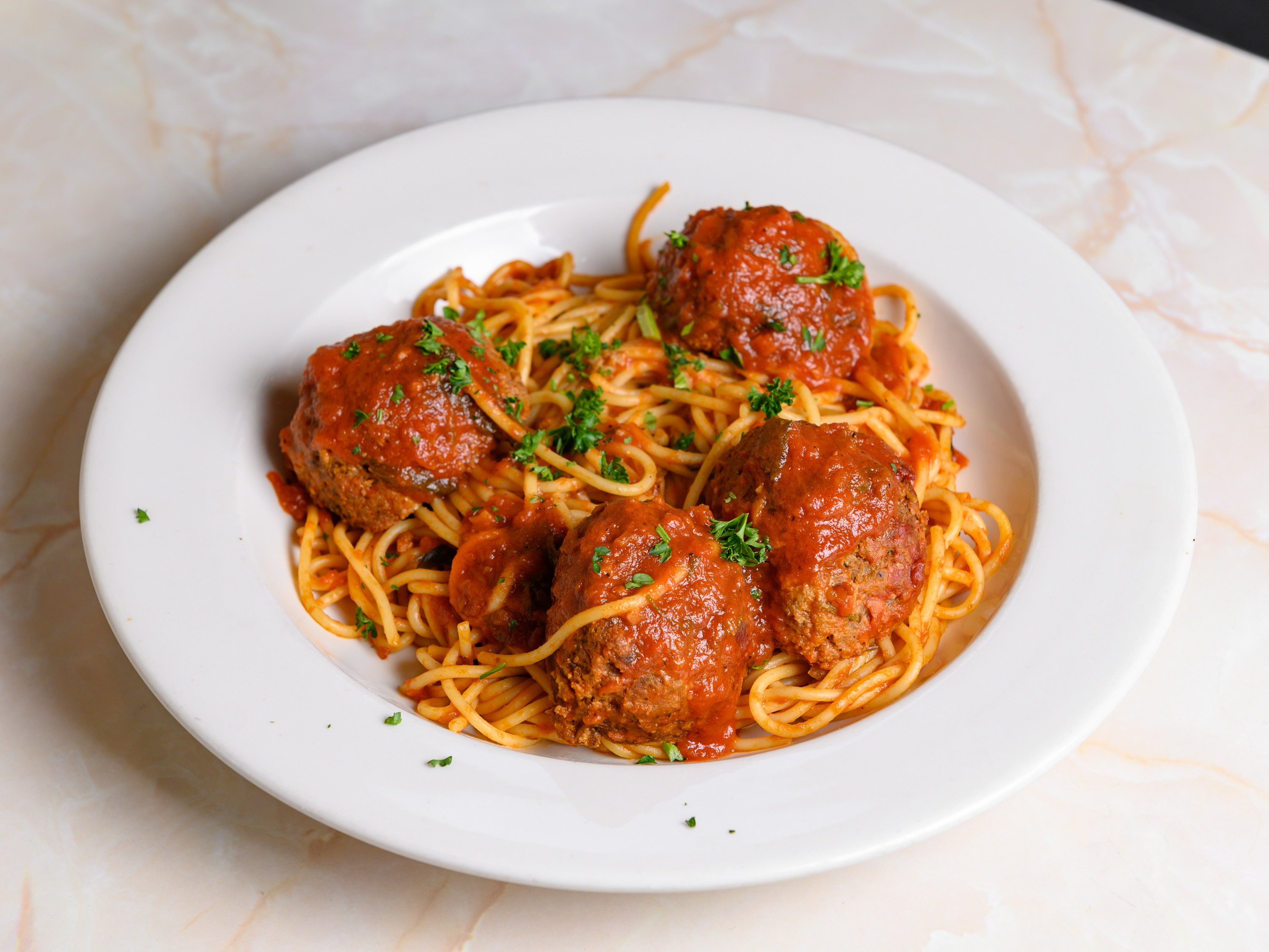 Order Spaghetti with Meatballs food online from Ritz Diner store, New York on bringmethat.com