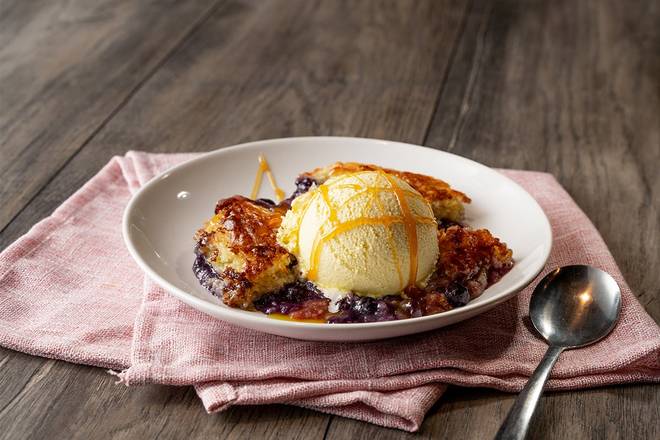 Order Blueberry Apple Cobbler food online from Logan's Roadhouse store, Oxford on bringmethat.com