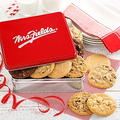 Order 6 Ct. Cookie Gift Tin food online from Mrs. Fields store, Oak Brook on bringmethat.com