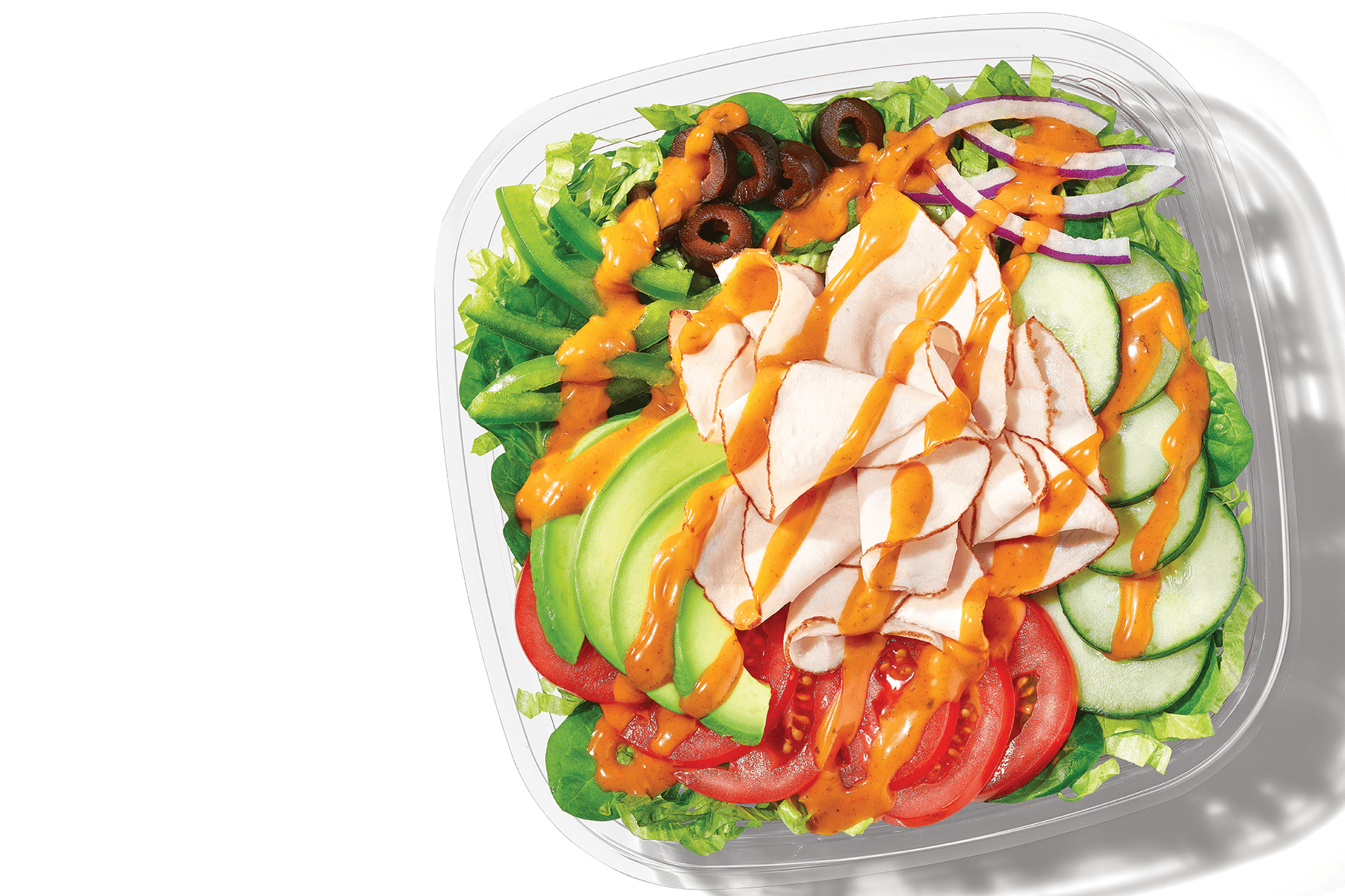 Order Baja Turkey with Sliced Avocado food online from SUBWAY® store, Los Angeles on bringmethat.com