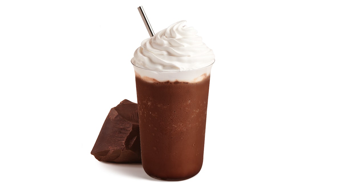 Order Pure Dark Chocolate Ice Blended® drink food online from The Coffee Bean & Tea Leaf store, Downey on bringmethat.com