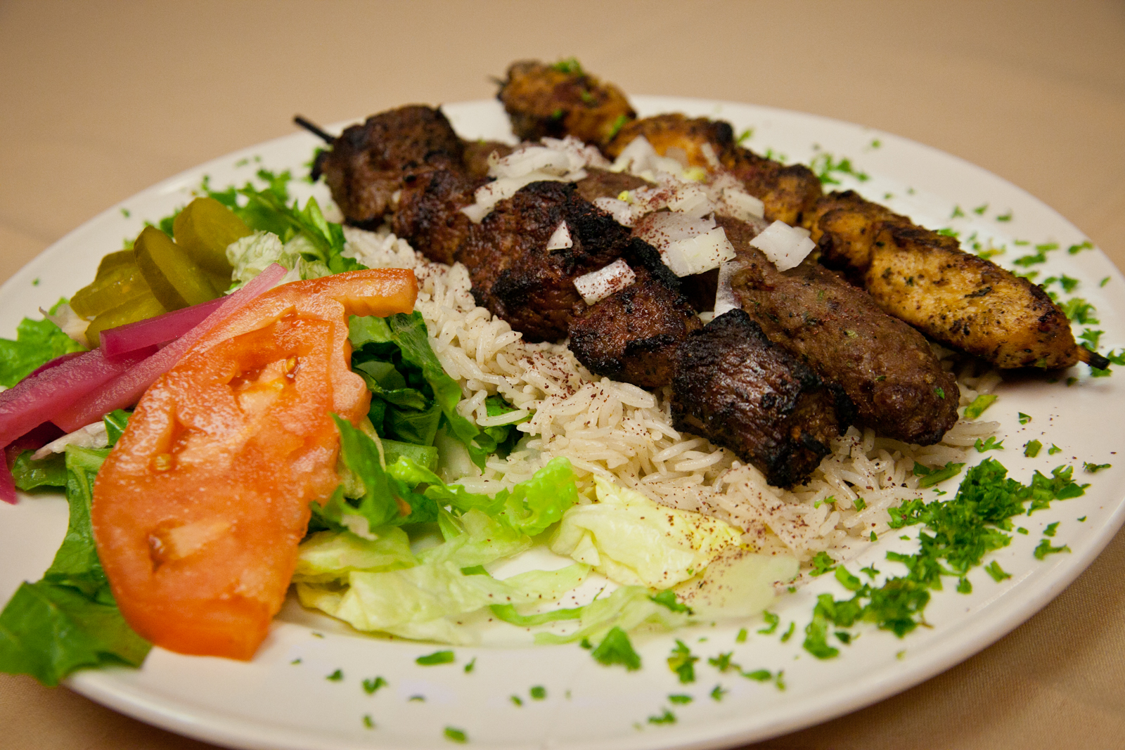Order Mixed Al-Sham food online from Al-Sham Restaurant store, Philadelphia on bringmethat.com