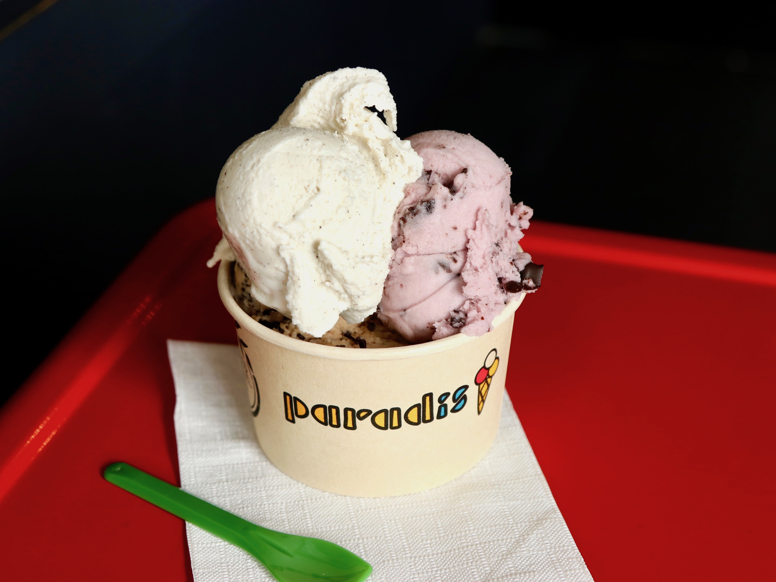Order Regular (3 scoops) food online from Paradis Ice Cream store, San Clemente on bringmethat.com