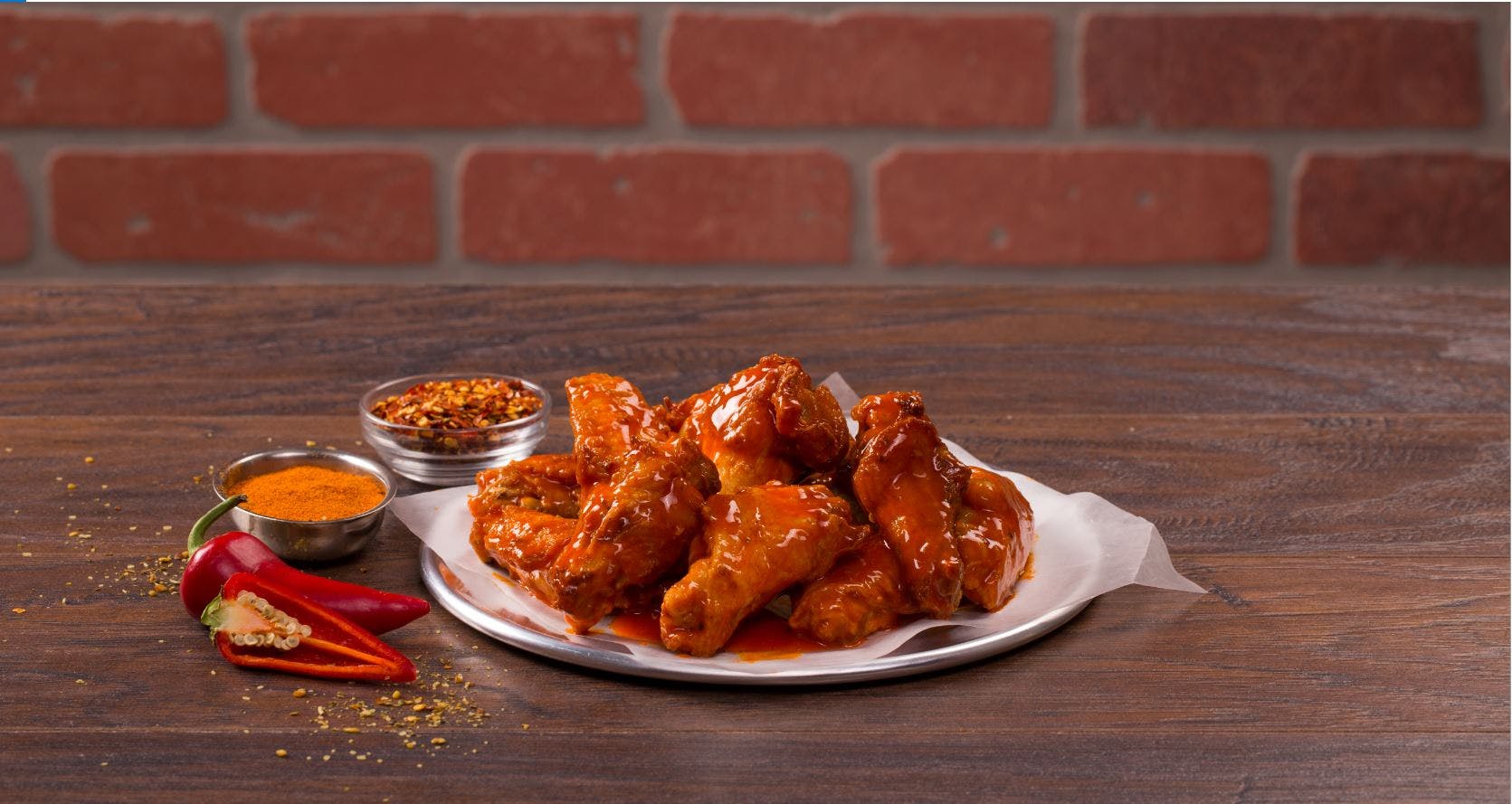 Order Classic Wings - 6 Pieces food online from Mountain Mikes Pizza store, Auburn on bringmethat.com