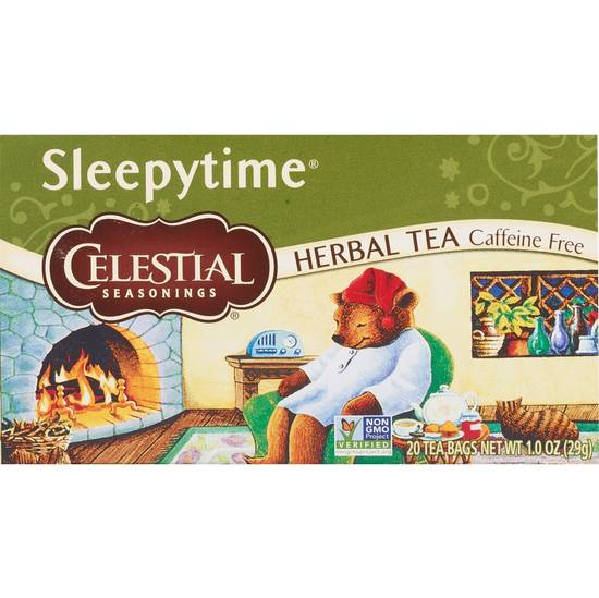 Order Celestial Seasonings Sleepytime Caffeine Free Herbal Tea Bags, 20 CT food online from Cvs store, PEARL on bringmethat.com