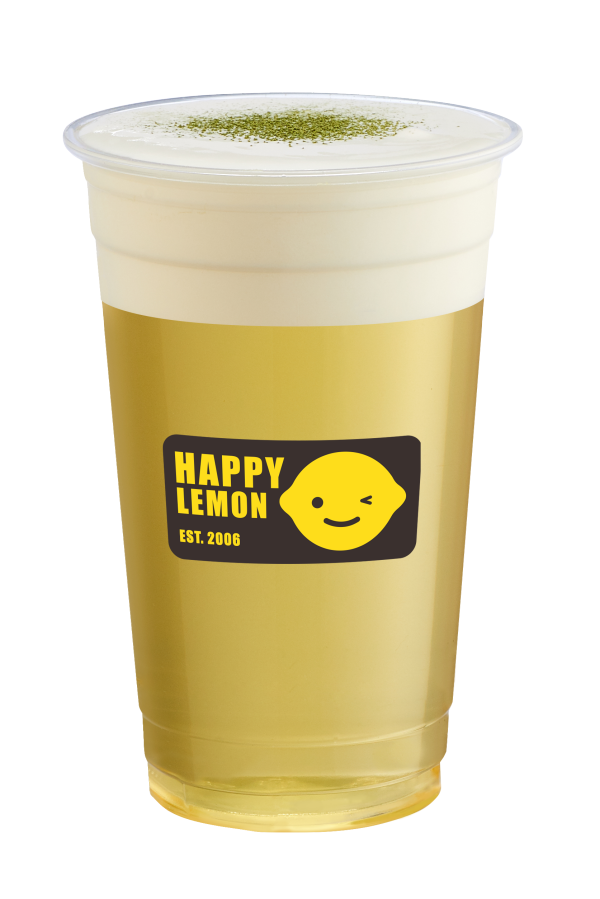Order A1. Green Tea with Salted Cheese food online from Happy Lemon store, San Francisco on bringmethat.com