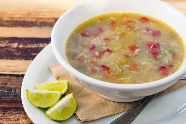 Order Aguadito Soup - Bowl (24oz) food online from El Mono | Fresh Flavors of Peru store, El Cerrito on bringmethat.com