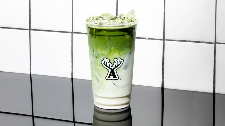 Order Iced Matcha Latte food online from Alfred Coffee Beverly Hills store, Beverly Hills on bringmethat.com