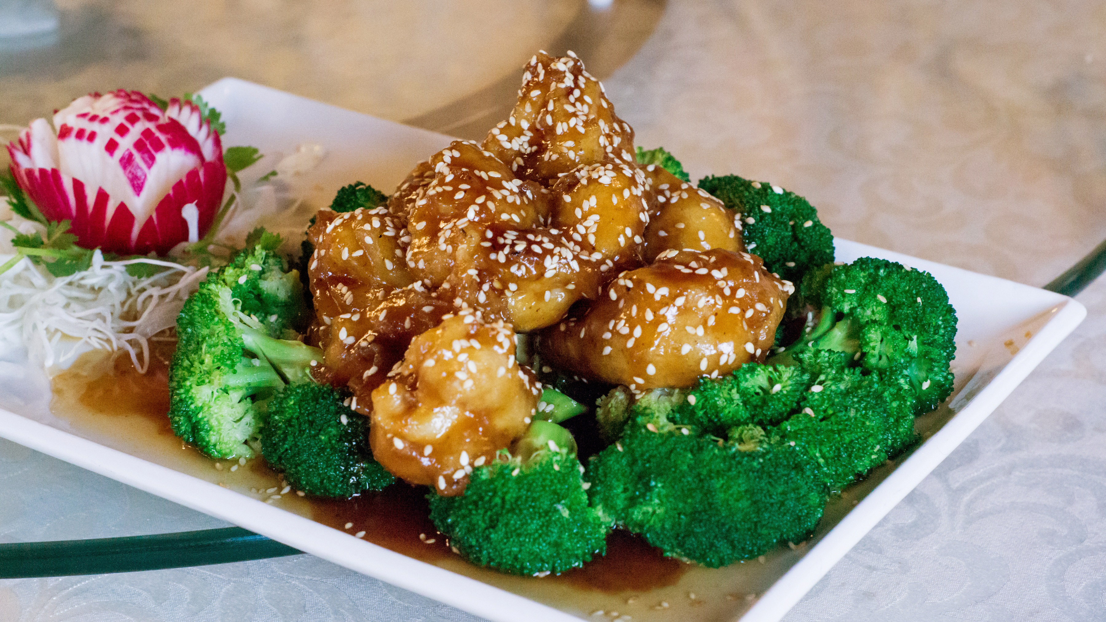 Order Sesame Shrimp Ball food online from Asian Palace store, Philadelphia on bringmethat.com