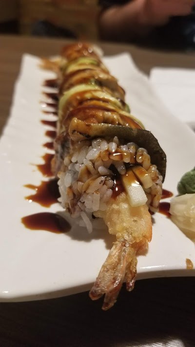 Order Shrimp Tempura and Avocado Roll food online from Tomo Japanese Cuisine store, Troy on bringmethat.com