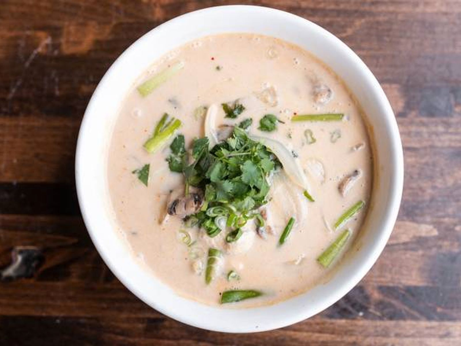 Order Tom Kha Soup food online from Thai Orchid store, Vancouver on bringmethat.com