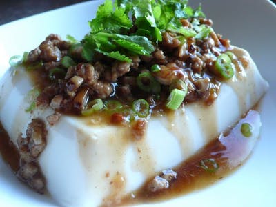 Order T6. Steam Tofu with Minced Pork food online from Secret Recipe Asian Bistro store, Plano on bringmethat.com