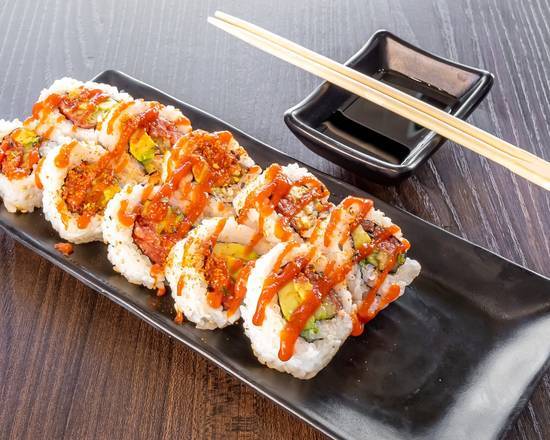 Order Spicy Tuna Roll food online from Nora Asian Fresh store, Phoenix on bringmethat.com
