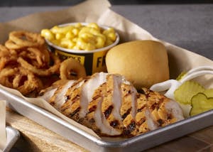 Order Marinated Chicken Plate food online from Dickey's Barbecue Pit store, Weatherford on bringmethat.com