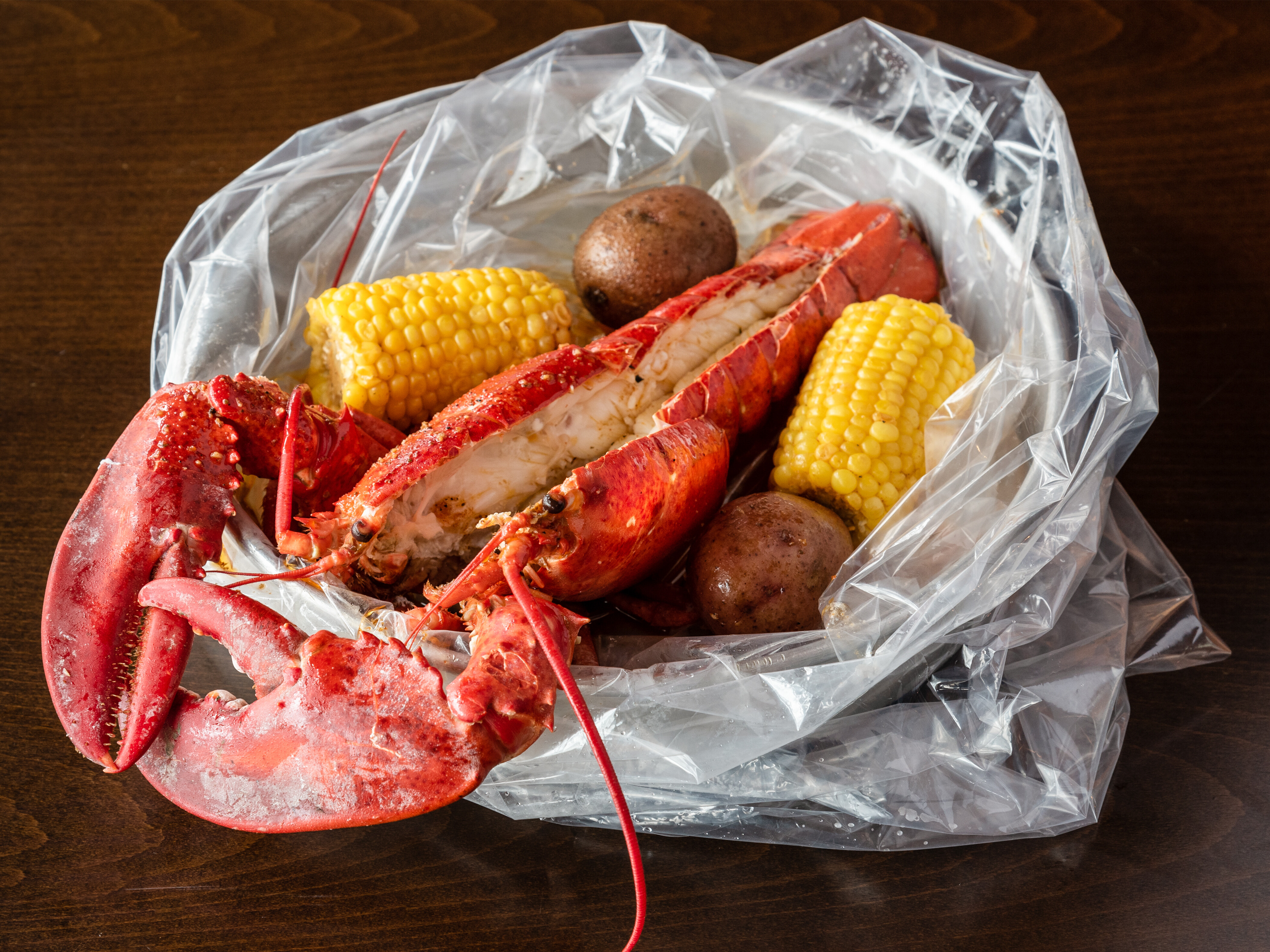 Order Lobster (Fresh) food online from Shaking Seafood store, Roslindale on bringmethat.com