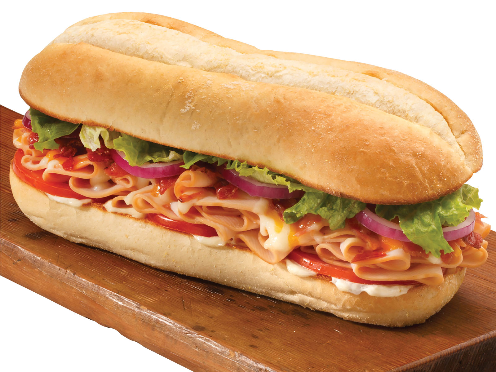 Order Turkey Bacon Cheddar Sub food online from Vocelli Pizza store, Mount Airy on bringmethat.com