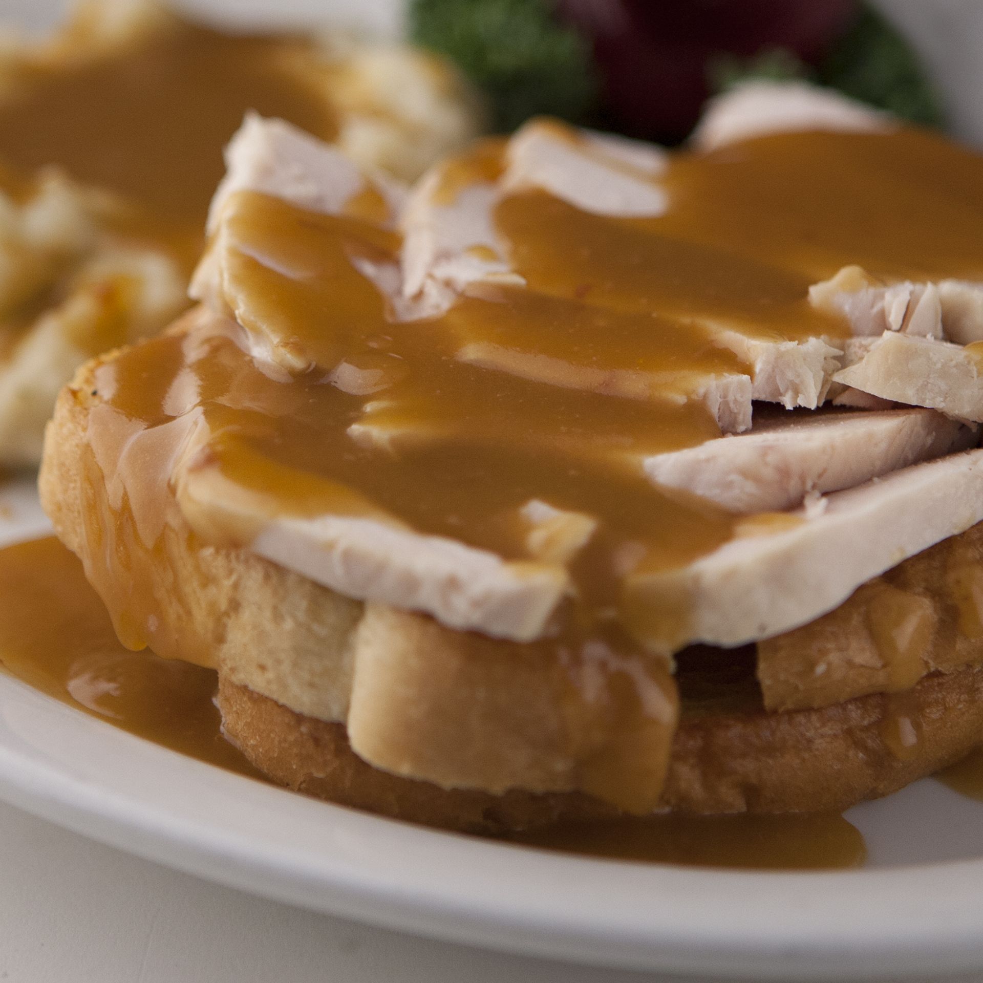 Order Hot Open Freshly Carved Turkey Sandwich food online from Sutton cafe store, New York on bringmethat.com