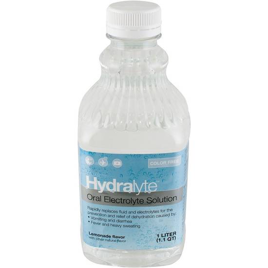 Order Hydralyte Oral Electrolyte Solution Lemonade (1 L) food online from Rite Aid store, Ashtabula on bringmethat.com