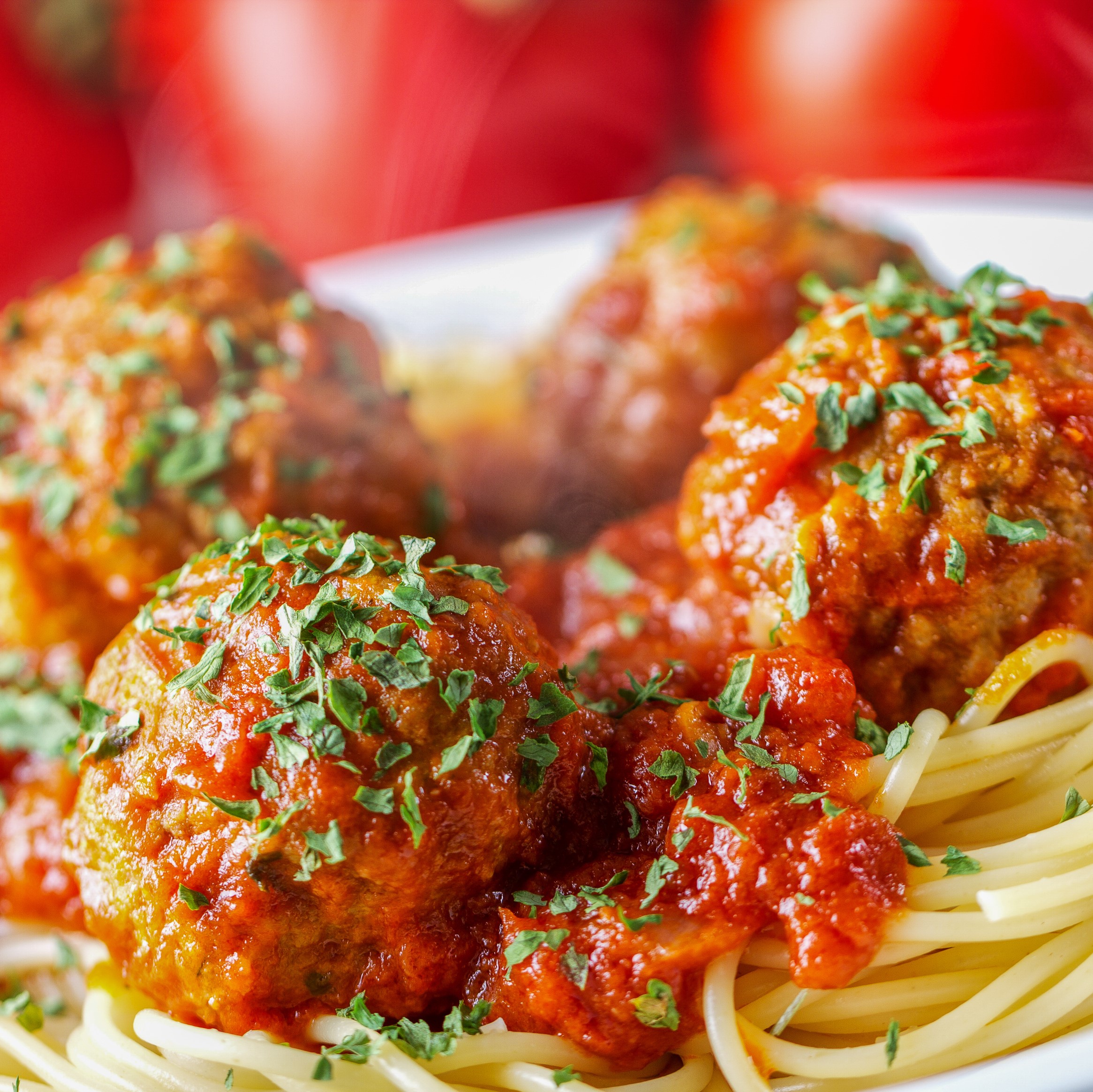 Order Pasta with Meatballs food online from West Bank Gourmet Deli store, New York on bringmethat.com