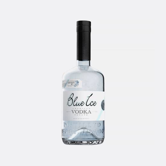 Order Blue Ice Vodka 750ml | 40% abv food online from Pink Dot Venice/Sm store, Santa Monica on bringmethat.com