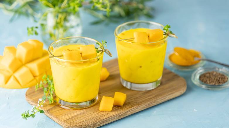 Order Mango Lassi food online from Chinese &Amp; Indian Fusion store, Milpitas on bringmethat.com