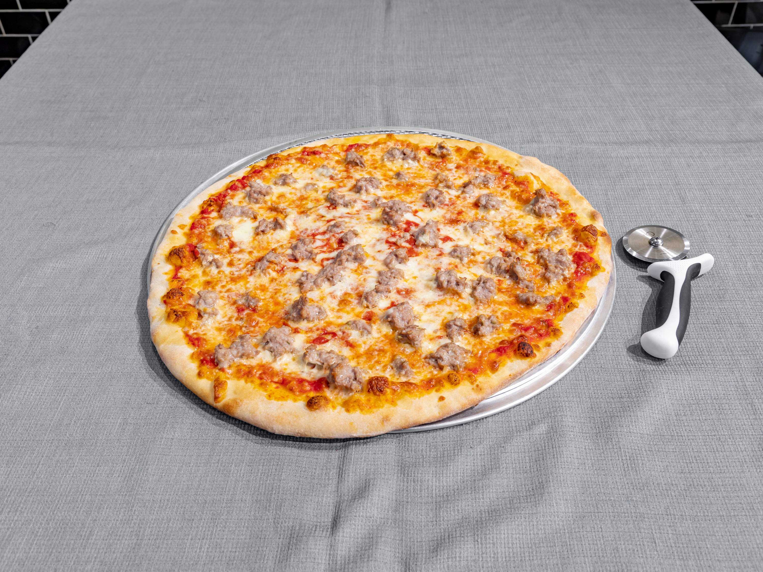 Order Sausage Pizza Pie food online from Carnegie Pizza store, New York on bringmethat.com