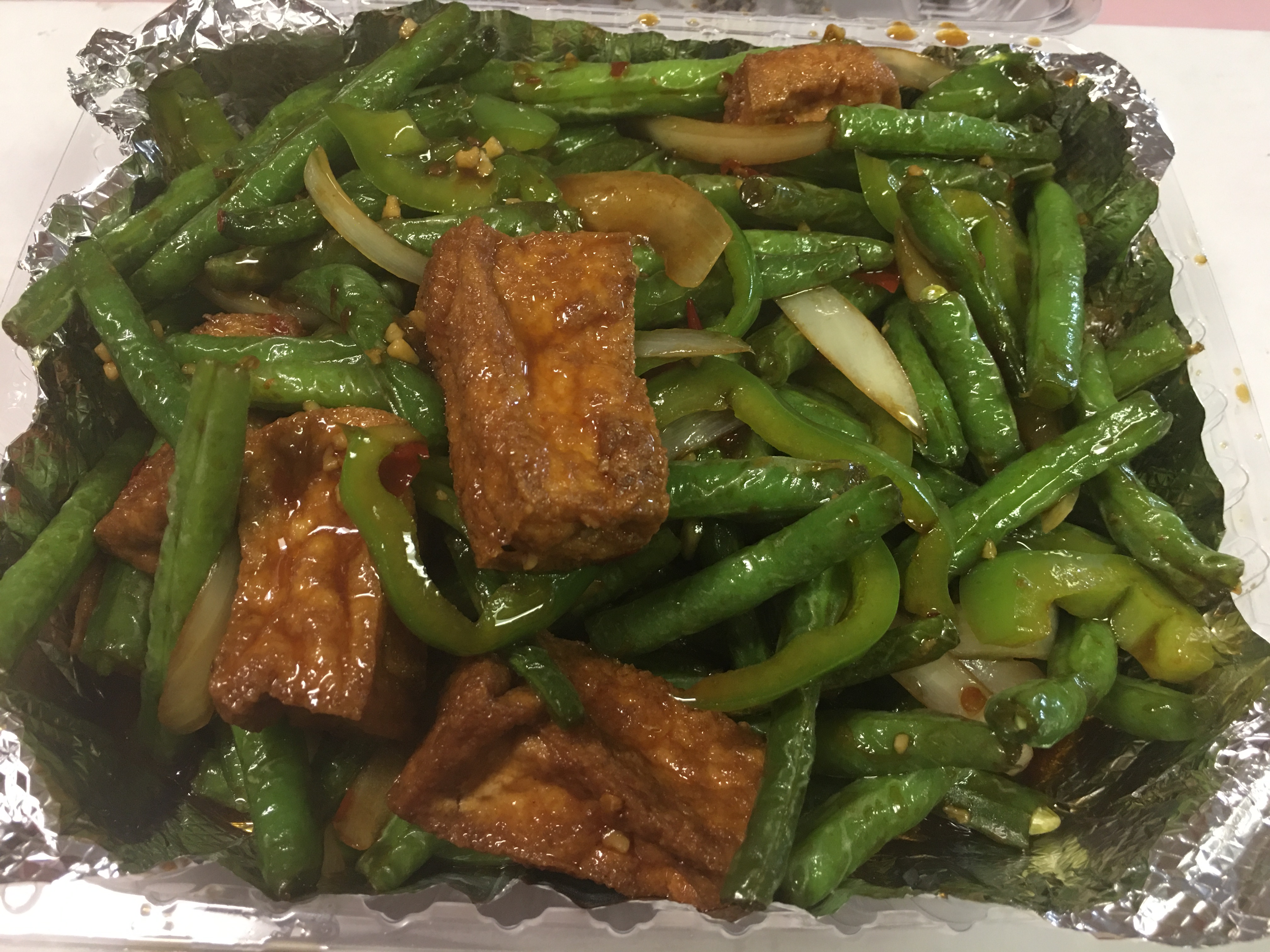 Order 61. String Bean with Tofu food online from Golden Kim Tar store, San Francisco on bringmethat.com