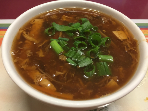 Order 15. Hot and Sour Soup food online from Golden Kim Tar store, San Francisco on bringmethat.com