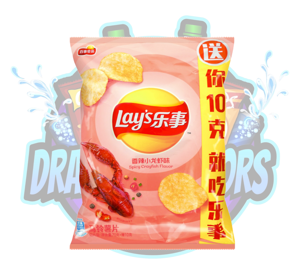 Order Lay's Spicy Crayfish Chips food online from Dramaticflavors store, Bethlehem on bringmethat.com