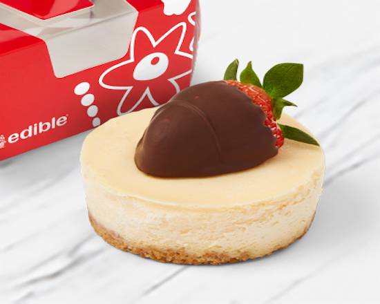 Order Solo Fruit-Topped Cheesecake (Dipped Strawberry) food online from Edible Arrangements store, Peabody on bringmethat.com