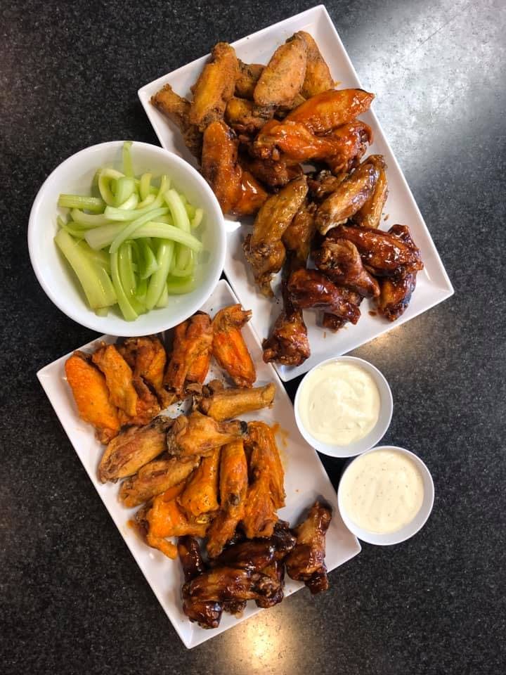 Order Wings, Wings, Wings - 5 Pieces food online from Giove's Pizza store, Trumbull on bringmethat.com