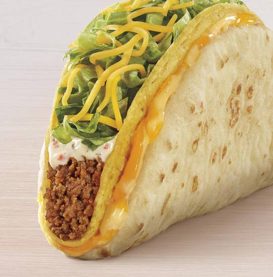 Order Cheesy Gordita Crunch food online from Taco Bell store, Freehold on bringmethat.com