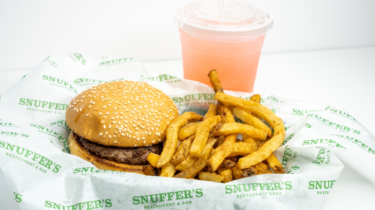 Order Kids Burger food online from Snuffers store, Plano on bringmethat.com