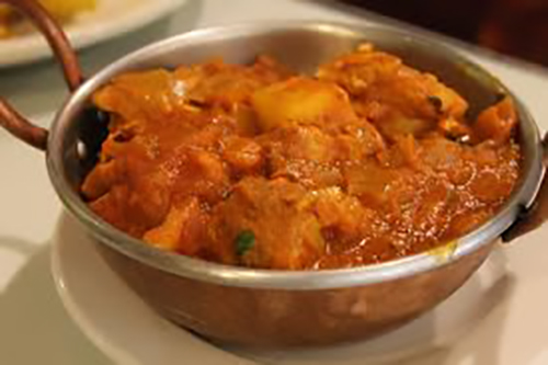 Order Chicken Vindaloo food online from Royal Kitchen Indian Restaurant store, Oakland on bringmethat.com