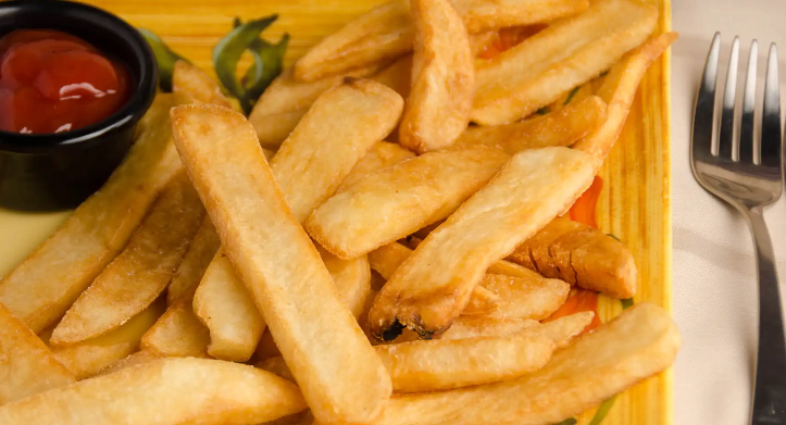 Order Man Size Fries food online from Pizza Show store, Hawthorne on bringmethat.com