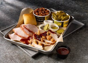 Order Poultry Plate food online from Dickey's Barbecue Pit store, Hanford on bringmethat.com