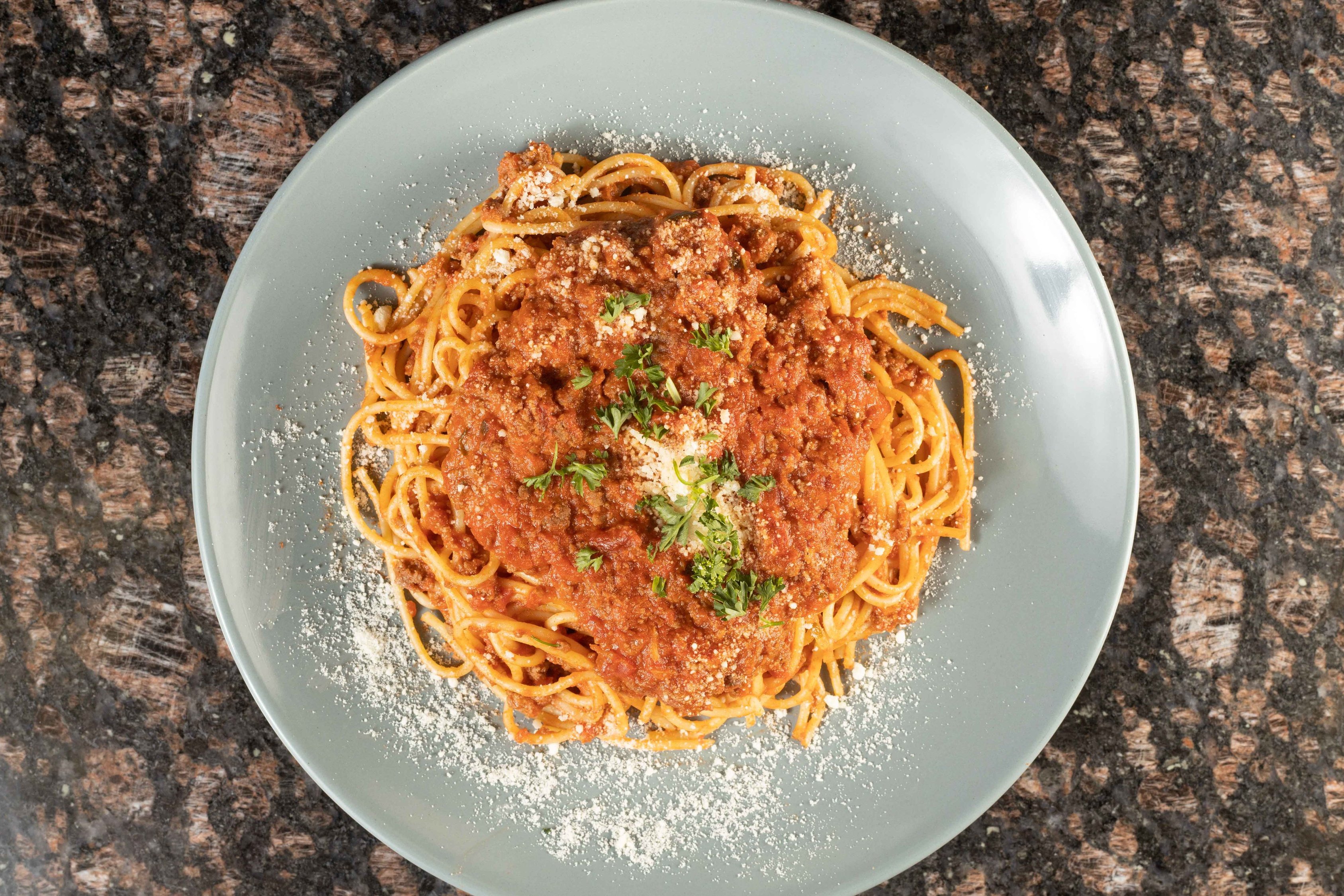 Order Pasta with Meat Sauce food online from Italian Affair Pizza & Pasta store, North Cape May on bringmethat.com