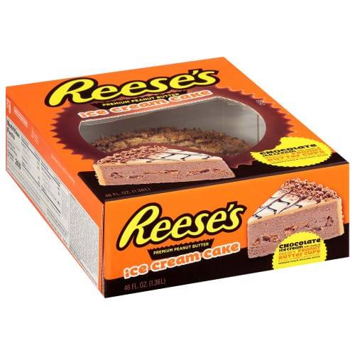 Order Reese's · Peanut Butter Ice Cream Cake (46 fl oz) food online from Safeway store, Rehoboth Beach on bringmethat.com