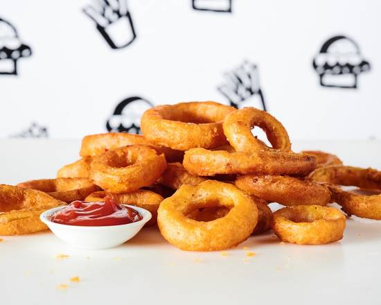 Order Onion Rings food online from Outlaw Burger store, Charleston on bringmethat.com