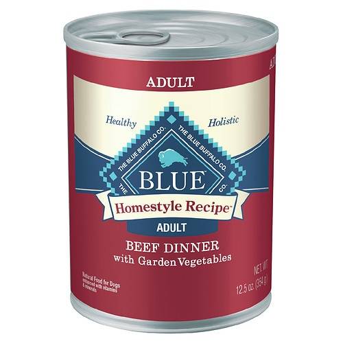 Order Blue Buffalo Homestyle Recipe Beef Dinner with Garden Vegetables for Dogs - 12.5 OZ food online from Walgreens store, Wilmington on bringmethat.com