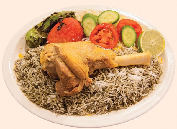 Order 8. Lamb Shank food online from Kabab and More store, Los Angeles on bringmethat.com
