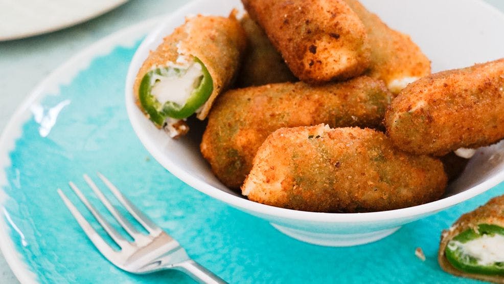 Order Jalapeno Poppers - 6 Pieces food online from Penny Five Star Pizza store, Lake Odessa on bringmethat.com